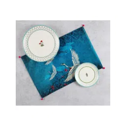 india circus by krsnaa mehta India Circus By Krshna Mehta Multi Velvet Printed Placemats-picture-39