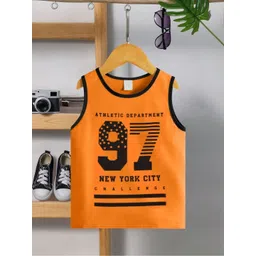 INDIA FASHION FAB Boys Pack of 3 Typography Printed Round Neck Cotton T-shirts-picture-31