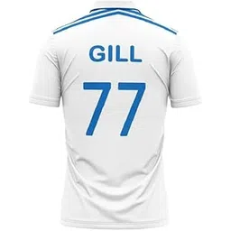India Test Cricket Team Jersey Gill 77 for (Kids,Boys,Men)-picture-17