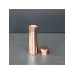 Indian Bartan Brown Copper Tulip Water Bottle (1500ml)-picture-29