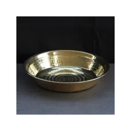 Indian Bartan Gold Brass Paraat - Large-picture-48