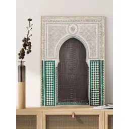 Indian Classic Art Multicolor Canvas Abstract Wall Art-picture-42