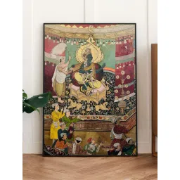 Indian Classic Art Multicolor Canvas Abstract Wall Art-picture-20