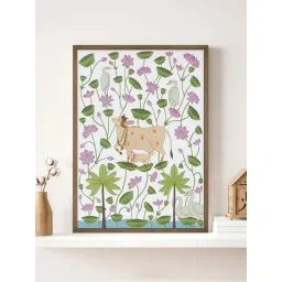 Indian Classic Art Multicolor Canvas Abstract Wall Art-picture-26