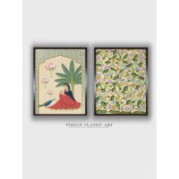 Indian Classic Art Multicolor Canvas Abstract Wall Art-picture-30