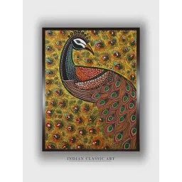 Indian Classic Art Multicolor Canvas Abstract Wall Art-picture-34