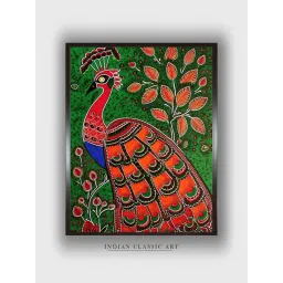 Indian Classic Art Multicolor Canvas Abstract Wall Art-picture-35