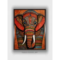 Indian Classic Art Multicolor Canvas Abstract Wall Art-picture-17