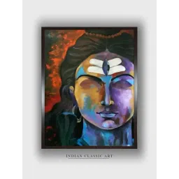 Indian Classic Art Multicolor Canvas Abstract Wall Art-picture-38