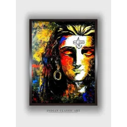 Indian Classic Art Multicolor Canvas Abstract Wall Art-picture-41