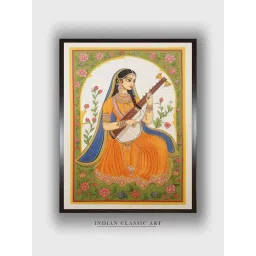 Indian Classic Art Multicolor Canvas Abstract Wall Art-picture-21