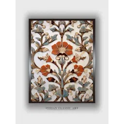 Indian Classic Art Multicolor Canvas Abstract Wall Art-picture-27