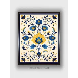 Indian Classic Art Multicolor Canvas Abstract Wall Art-picture-36