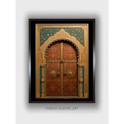 Indian Classic Art Multicolor Canvas Abstract Wall Art-picture-28