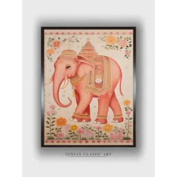 Indian Classic Art Multicolor Canvas Abstract Wall Art-picture-38