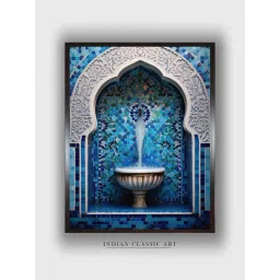 Indian Classic Art Multicolor Canvas Abstract Wall Art-picture-39