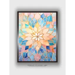 Indian Classic Art Multicolor Canvas Abstract Wall Art-picture-32