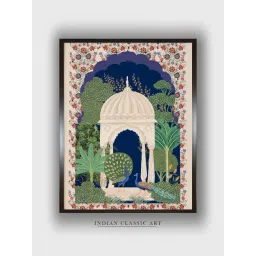 Indian Classic Art Multicolor Canvas Abstract Wall Art-picture-40