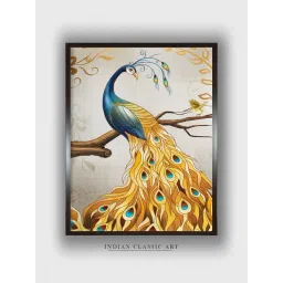 Indian Classic Art Multicolor Canvas Abstract Wall Art-picture-26