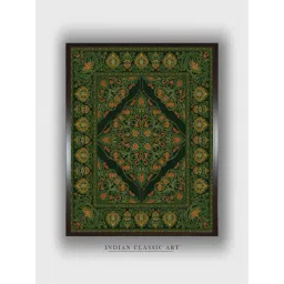 Indian Classic Art Multicolor Canvas Abstract Wall Art-picture-42