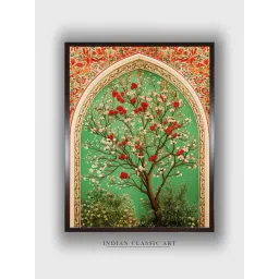 Indian Classic Art Multicolor Canvas Abstract Wall Art-picture-35