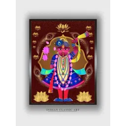 Indian Classic Art Multicolor Canvas Abstract Wall Art-picture-24