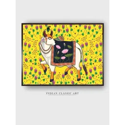 Indian Classic Art Multicolor Canvas Abstract Wall Art-picture-13