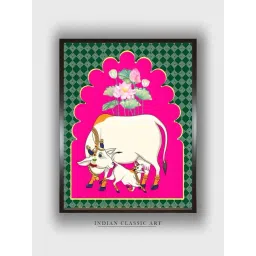 Indian Classic Art Multicolor Canvas Abstract Wall Art-picture-26