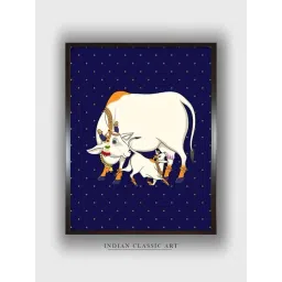 Indian Classic Art Multicolor Canvas Abstract Wall Art-picture-30