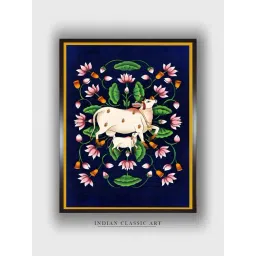 Indian Classic Art Multicolor Canvas Abstract Wall Art-picture-16