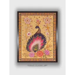 Indian Classic Art Multicolor Canvas Abstract Wall Art-picture-13