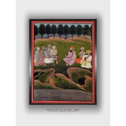 Indian Classic Art Multicolor Canvas Abstract Wall Art-picture-12