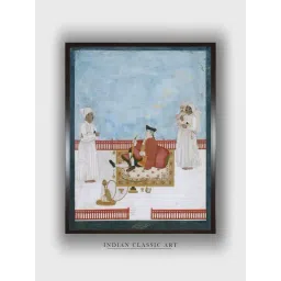 Indian Classic Art Multicolor Canvas Abstract Wall Art-picture-15