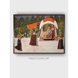 Indian Classic Art Multicolor Canvas Abstract Wall Art-picture-26