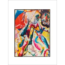 Indian Classic Art Multicolor Canvas Abstract Wall Art image 2