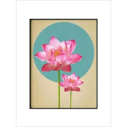 Indian Classic Art Multicolor Canvas Abstract Wall Art image 2