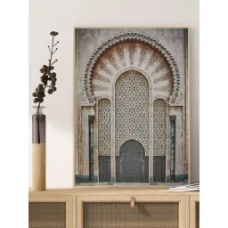 Indian Classic Art Multicolor Canvas Abstract Wall Art image 1