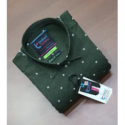 indian clothing Men Regular Fit Printed Casual Shirt-picture-18