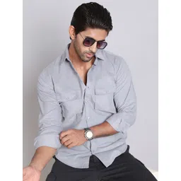 Indian Needle Men Classic Opaque Casual Shirt-picture-33