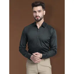 Indian Needle Spread Collar Classic Cotton Satin Formal Shirt-picture-12