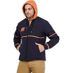Indian Oil Petrol Pump Staff Uniform Jacket | IOCL Workwear Winter Jacket for Men & Women-picture-32
