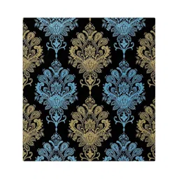 INDIAN ROYALS Black & Brown Printed Waterproof Self Adhesive Wallpaper-picture-19
