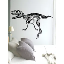 INDIAN ROYALS Black Printed Waterproof Heat Resistant Self Adhesive Wall Stickers image 5