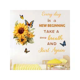 INDIAN ROYALS Blue & Green Printed Self-Adhesive & Durable Wall Sticker-picture-32