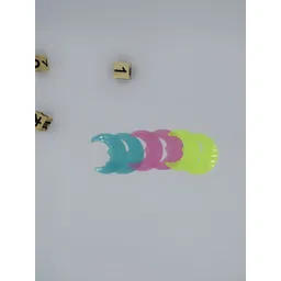 INDIAN ROYALS Blue & Pink Printed Self-Adhesive & Durable Wall Sticker-picture-28