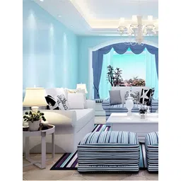 INDIAN ROYALS Blue Embossed Self-Adhesive & Durable Wall Sticker-picture-40