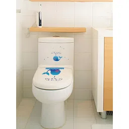INDIAN ROYALS Blue Whale Printed Self-Adhesive & Durable Wall Sticker-picture-26