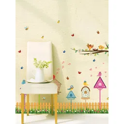 INDIAN ROYALS Brown & Green Printed Waterproof Heat Resistant Self Adhesive Wall Stickers-picture-29