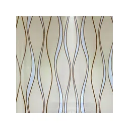 INDIAN ROYALS Golden Waves Design Printed Self-Adhesive & Durable Wall Sticker-picture-15