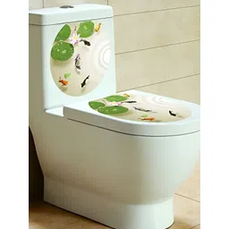 INDIAN ROYALS Green & White Printed Self-Adhesive & Durable Wall Sticker-picture-29